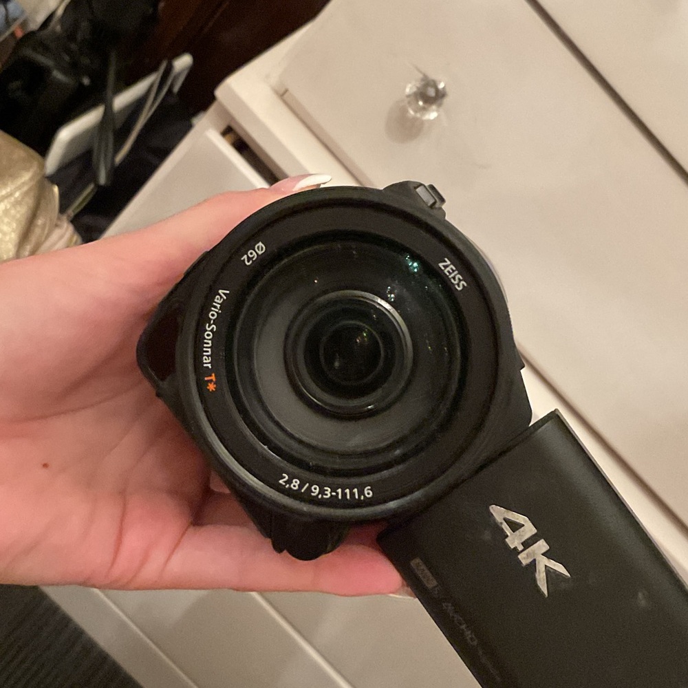 Sony Black 4K Digital Camera used